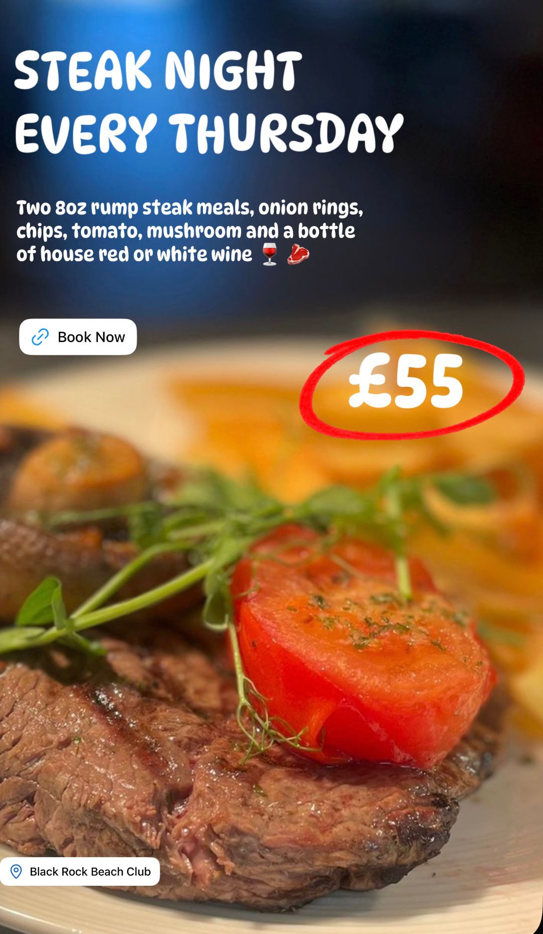 Thursday Steak Night Offer